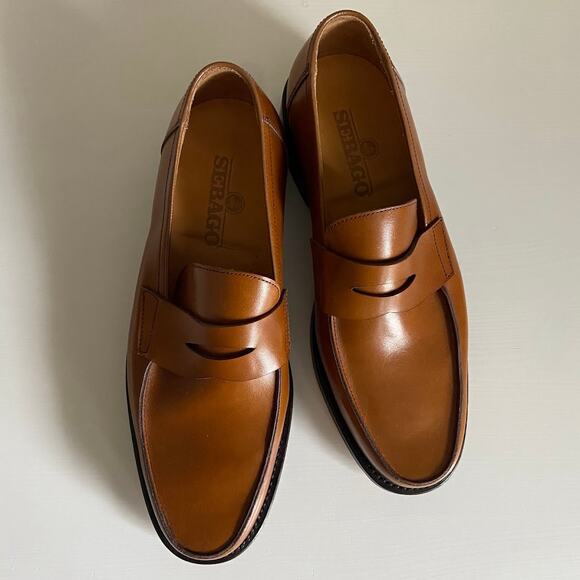 Sebago Other - Sebago Classic Tan Brown Ginger Leather Penny Loafers Size EU 41 US 7.5